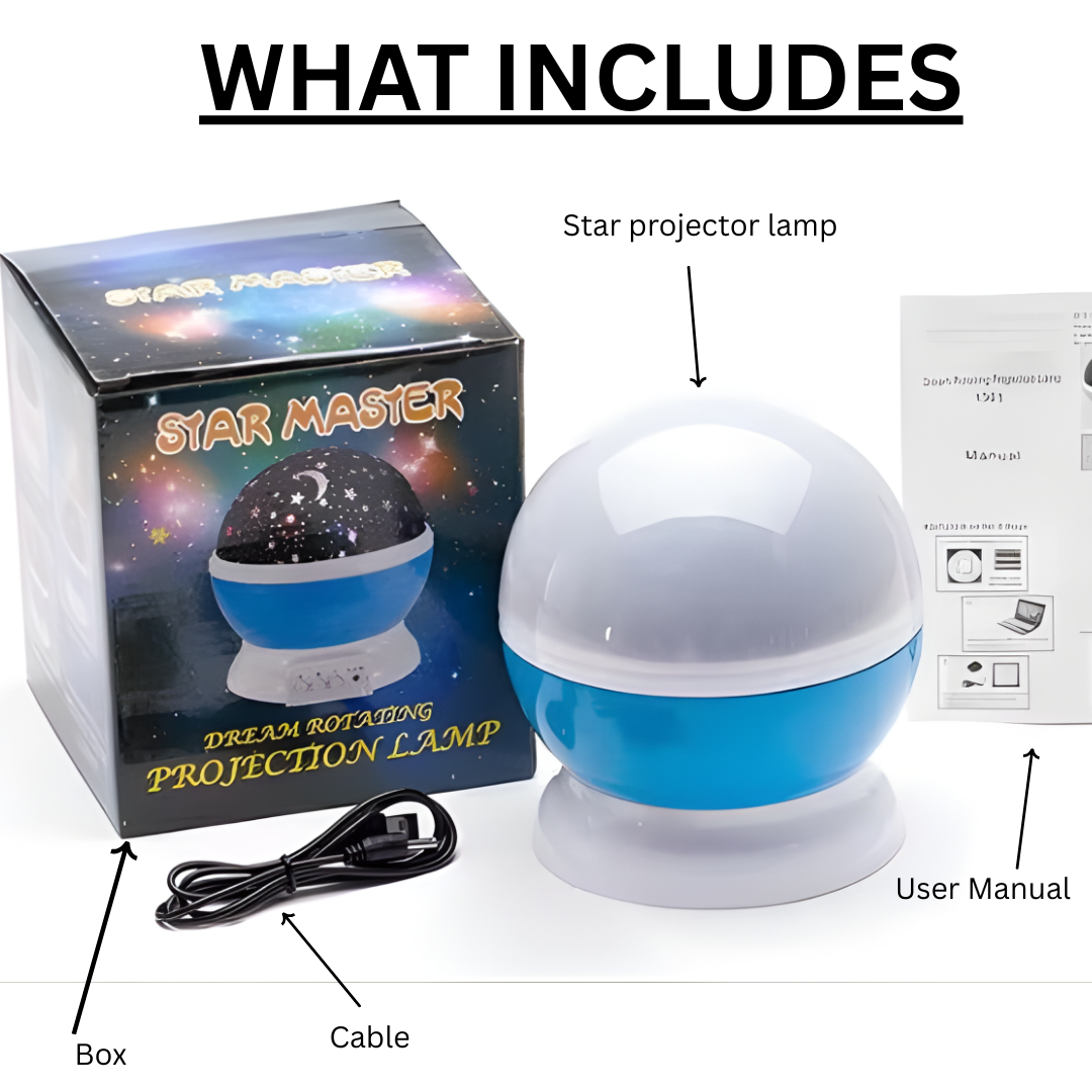 Night Light Star Lamp Starry Sky Projector - Image 9