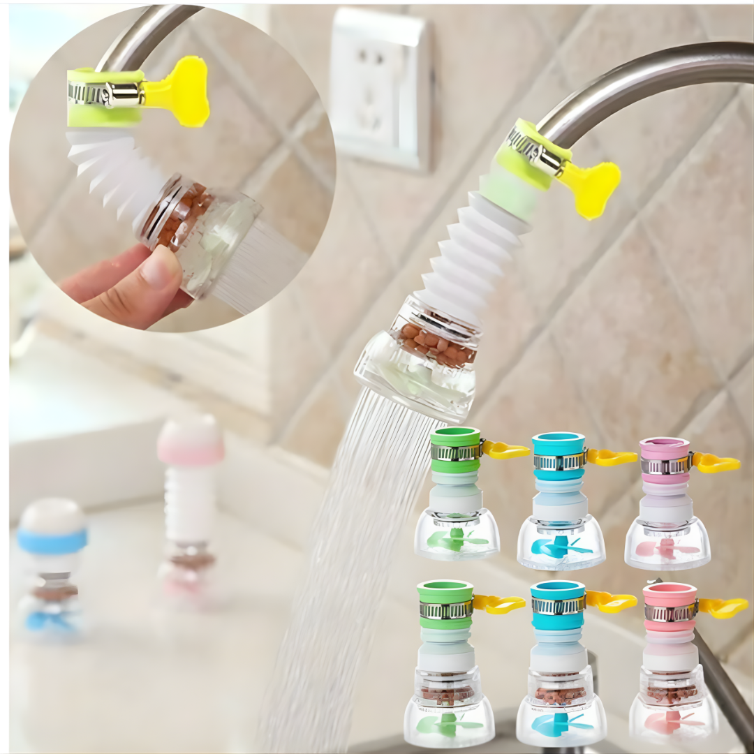 360° Rotary Water-Saving Kitchen Faucet Shower Head - Image 3