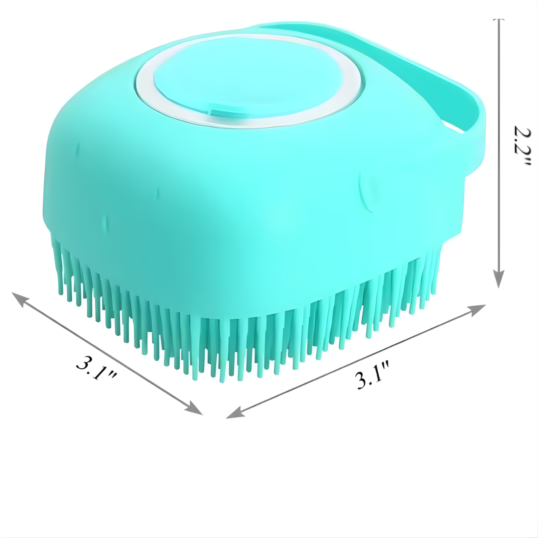 2 in 1 Silicone Bath Body Brush with Soap Dispenser - Image 6