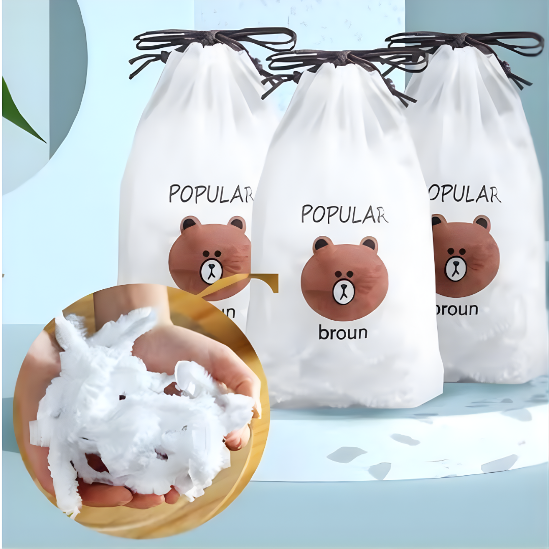 100Pcs Reusable Elastic Food Storage Covers - Image 2