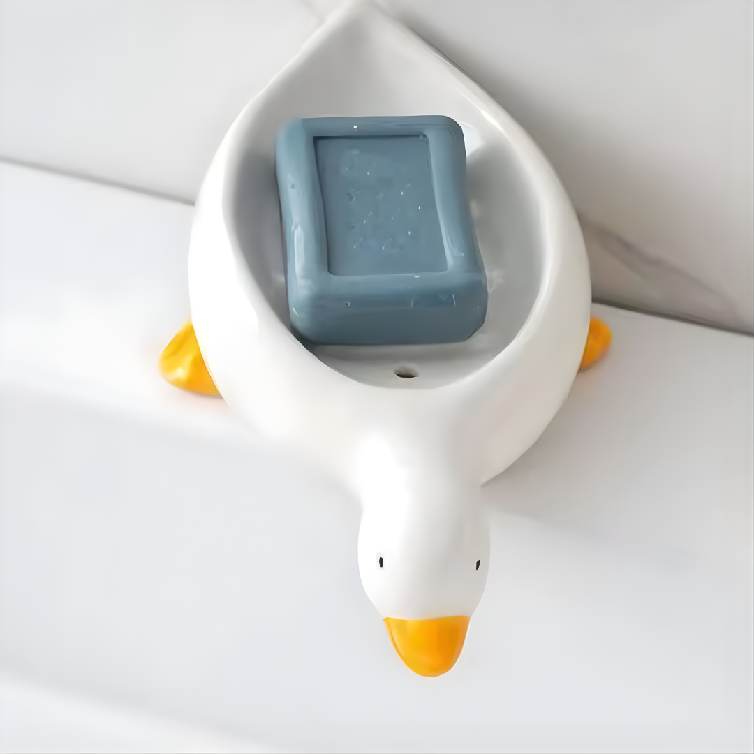 Duck Shape Quick Drain Soap Holder - Image 4