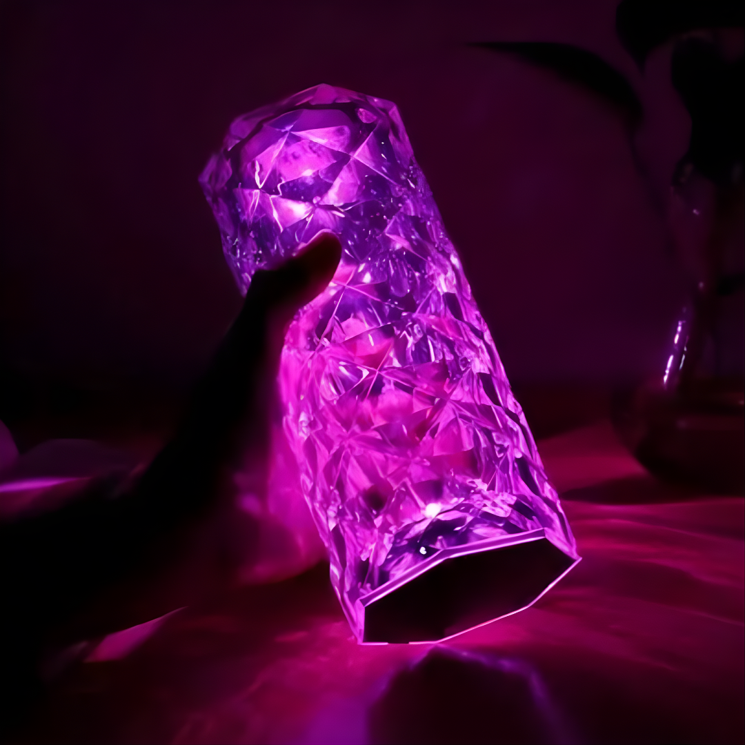 Crystal LED Lamp With Remote Control - Image 2