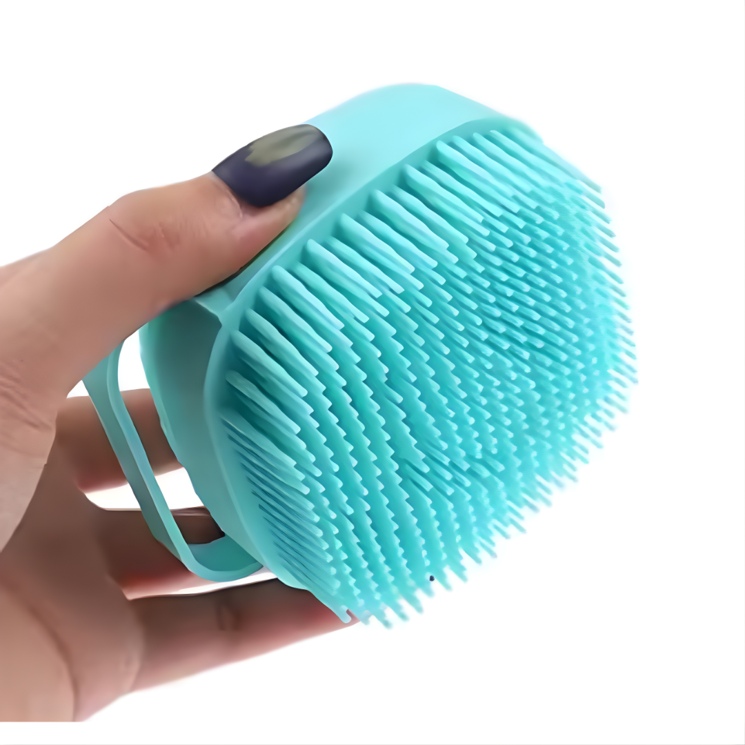 2 in 1 Silicone Bath Body Brush with Soap Dispenser - Image 4