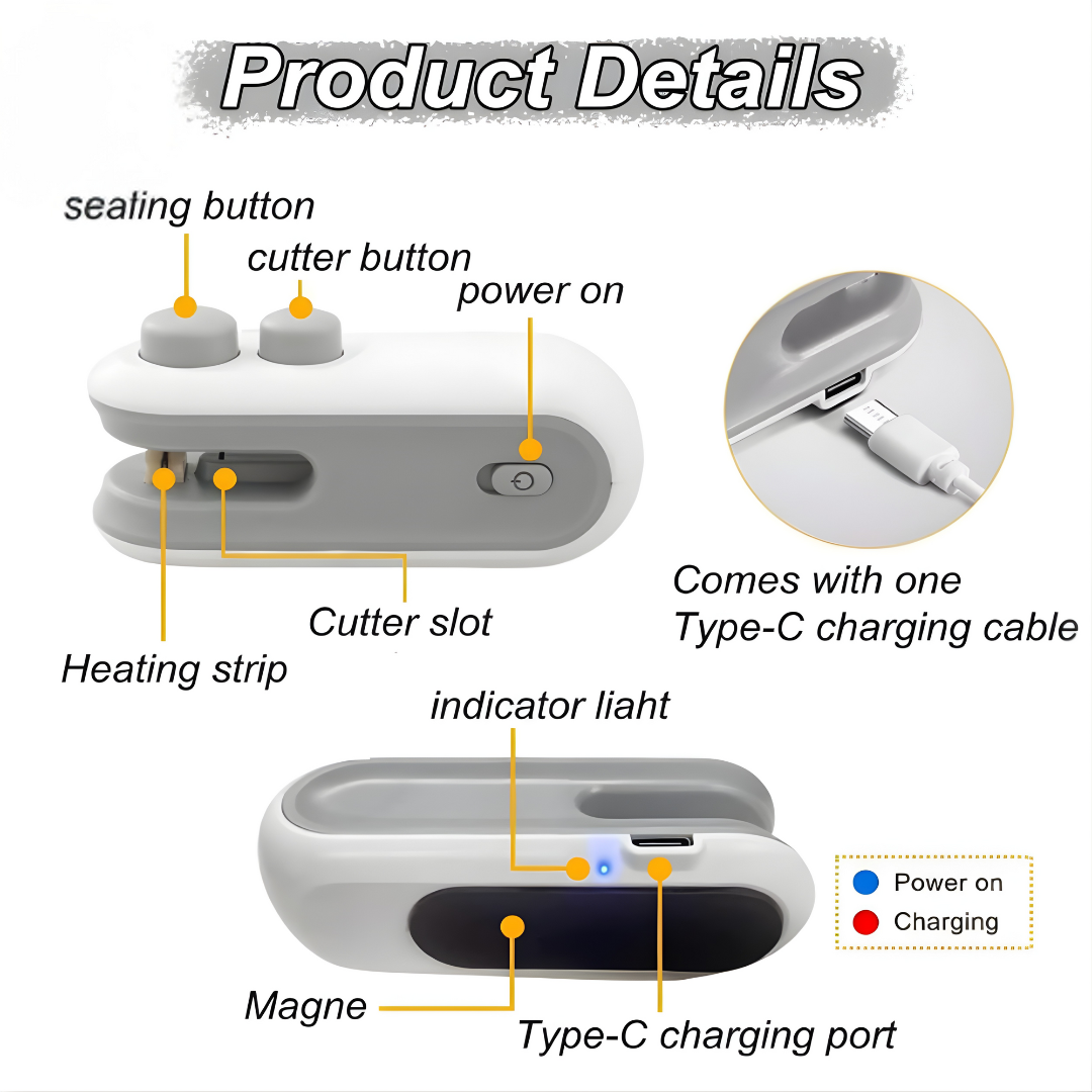 Wireless mini sealer-Mini sealing machine - Image 7