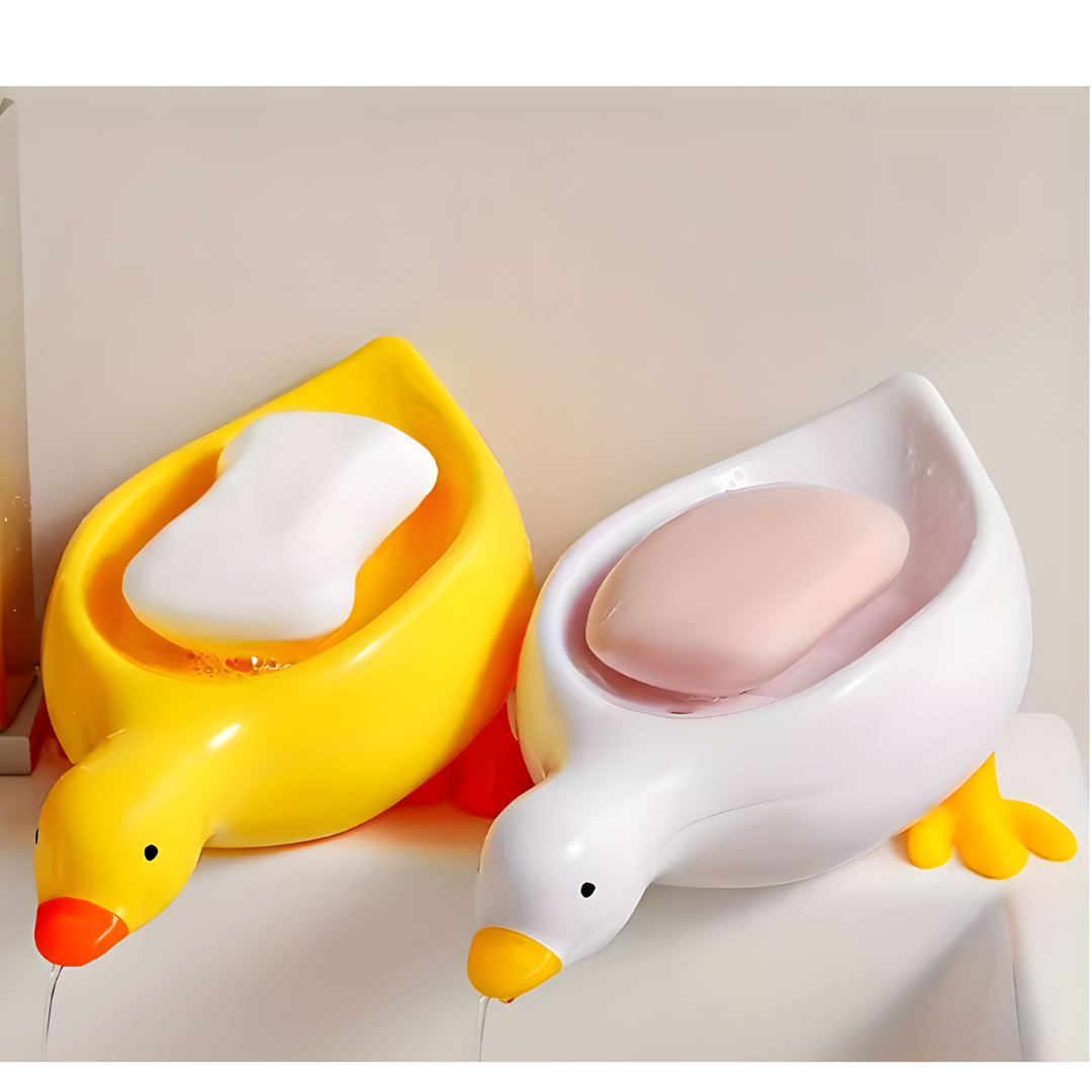 Duck Shape Quick Drain Soap Holder