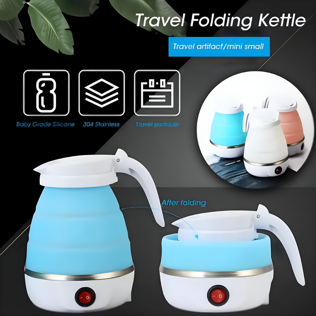 Silicon Foldable Electric Kettle - Image 7