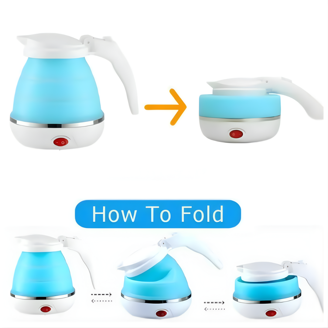 Silicon Foldable Electric Kettle - Image 3
