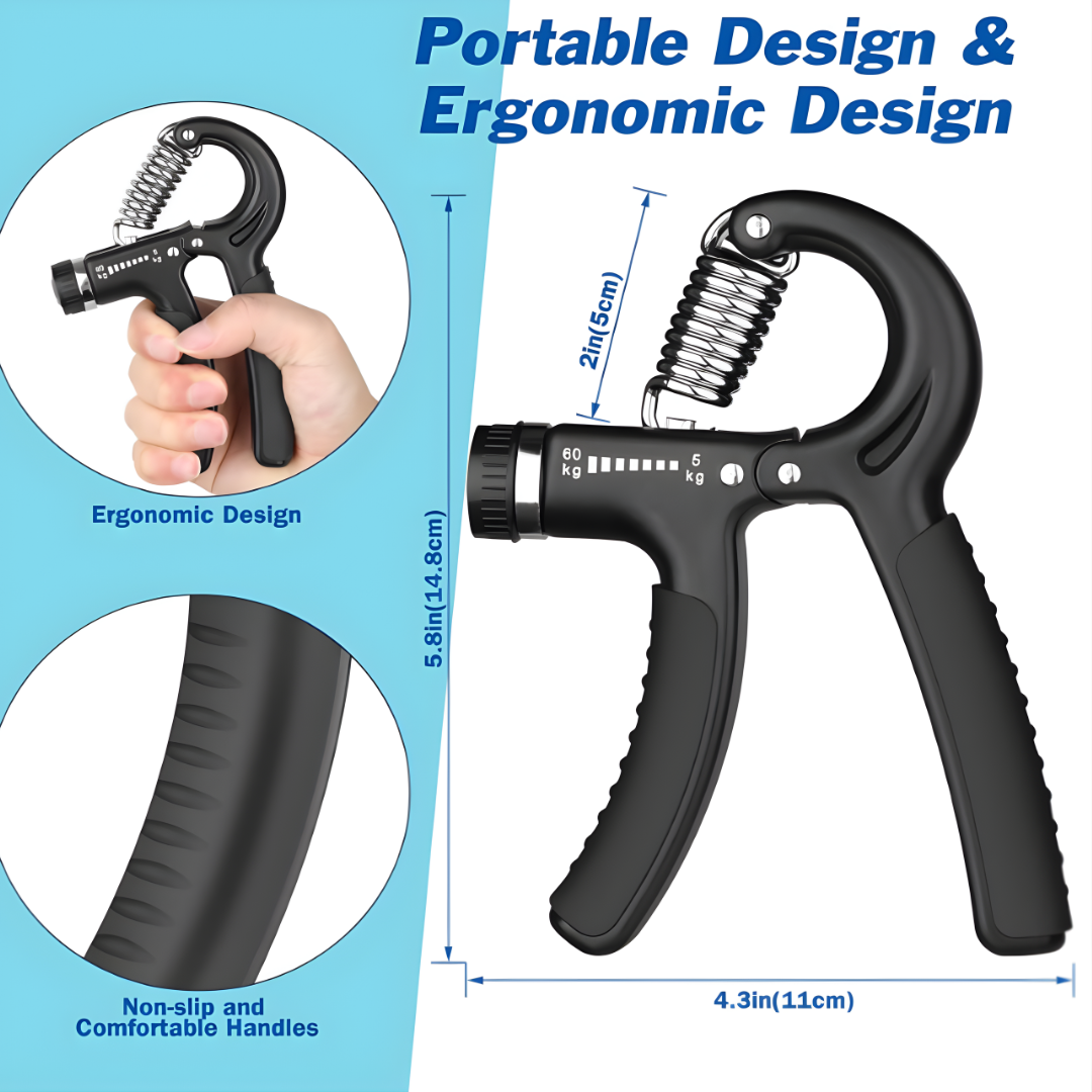 3-in-1 Adjustable Hand Grip Strengthener - Image 5